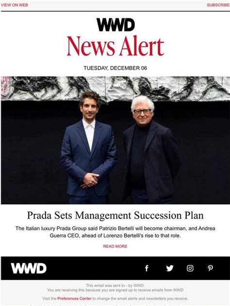 Why Prada has a succession plan in pla